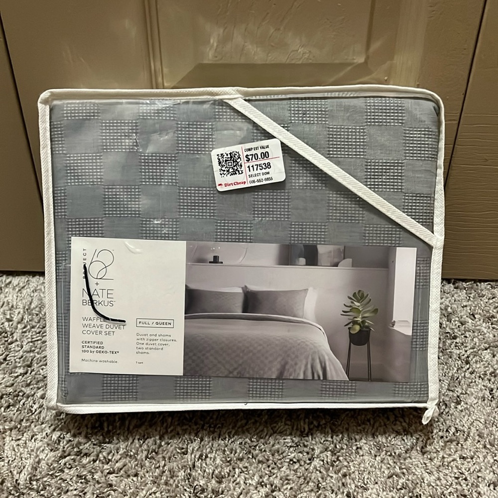 Project 62 + Nate Berkus Waffle Weave Duvet Cover Set